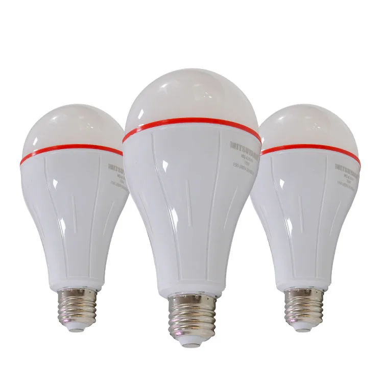 900LM Rechargeable outdoor and indoor emergency energy efficient bulb pc material drive 9w led bulb