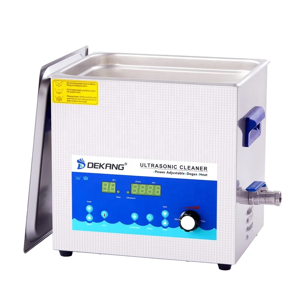 Ультразвуковая кавитационная машина на 10 л для электрических компонентов с регулируемой мощностью для очистки слепой зоны