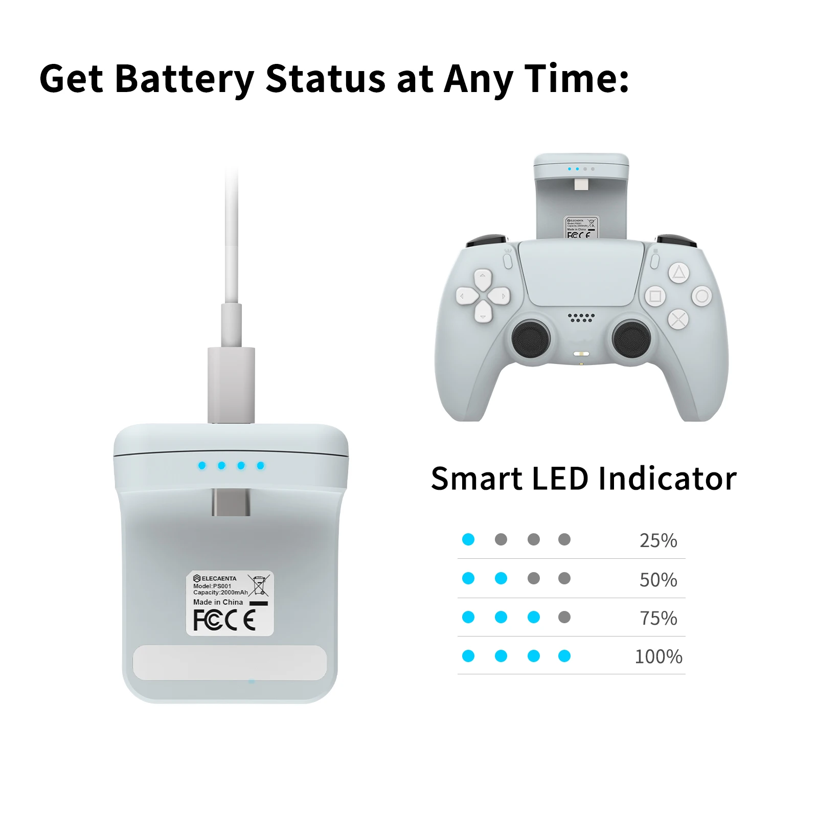 Best PS5 Controller charger pro, ps5 charging station charger, power supply for ps5