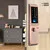 App control smart digital fingerprint password home door lock with Anti-theft mortises and USB external power supply