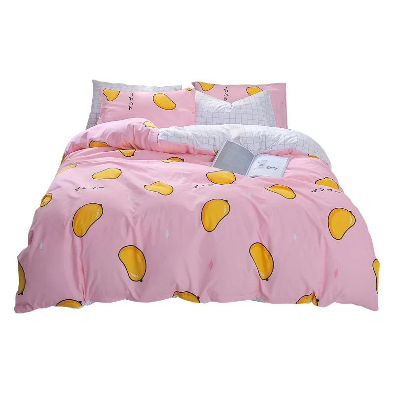 
cartoon latest design home textile winter flannel thickened baby comforter sets queen size 
