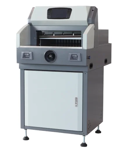 Heavy duty a4 / a3 program electric paper shape cutter strips machine for office equipment