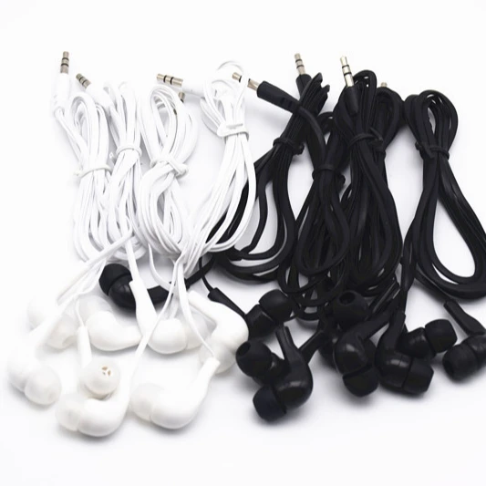 PUJIMAX Wholesale price cheap wired earphones in-ear music earphone 3.5mm universal phone earphone