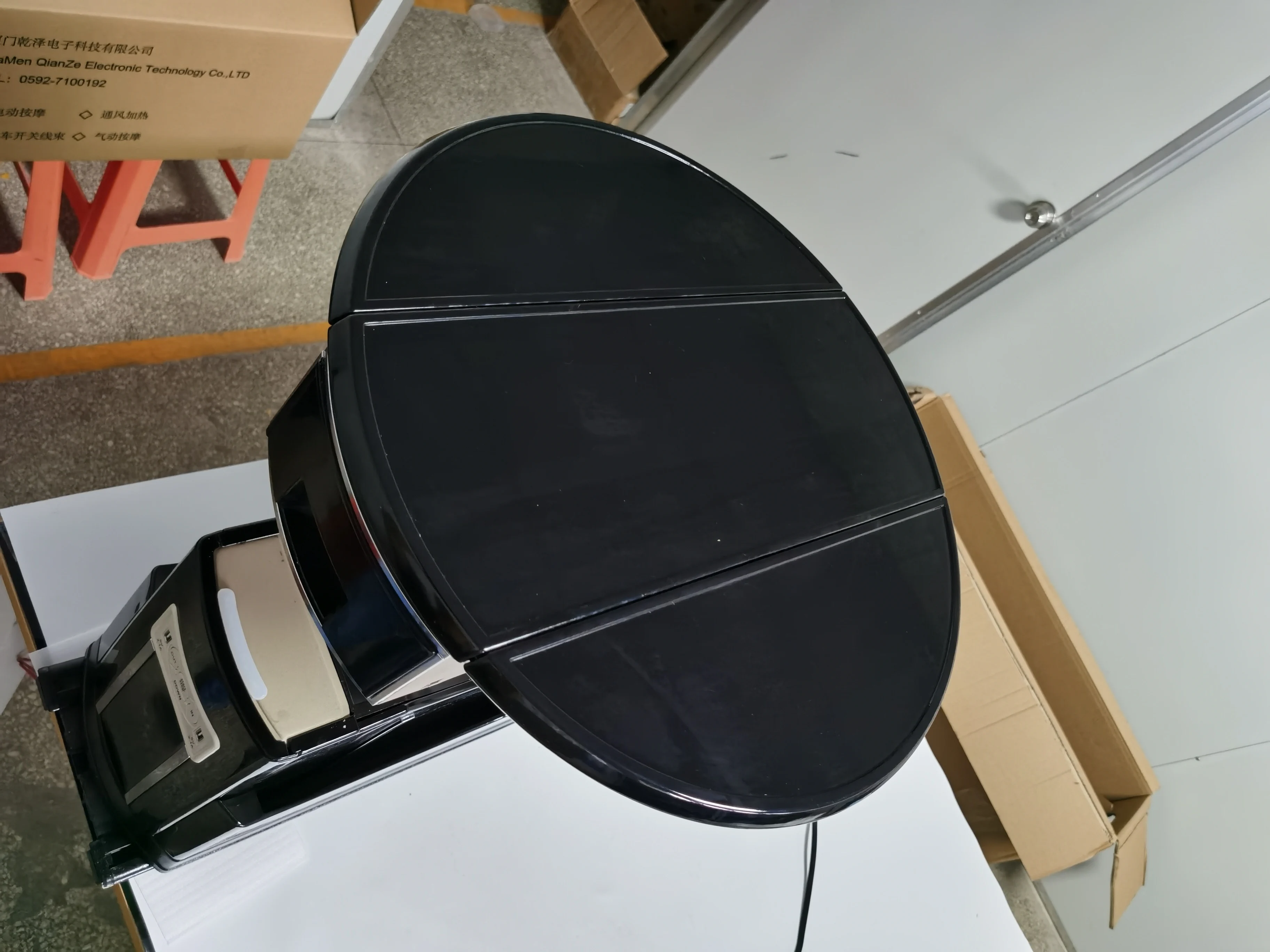 Высококачественный Электрический Автомобильный складной стол для роскошного интерьера автомобиля, украшение для роскошного микроавтобуса, фургона