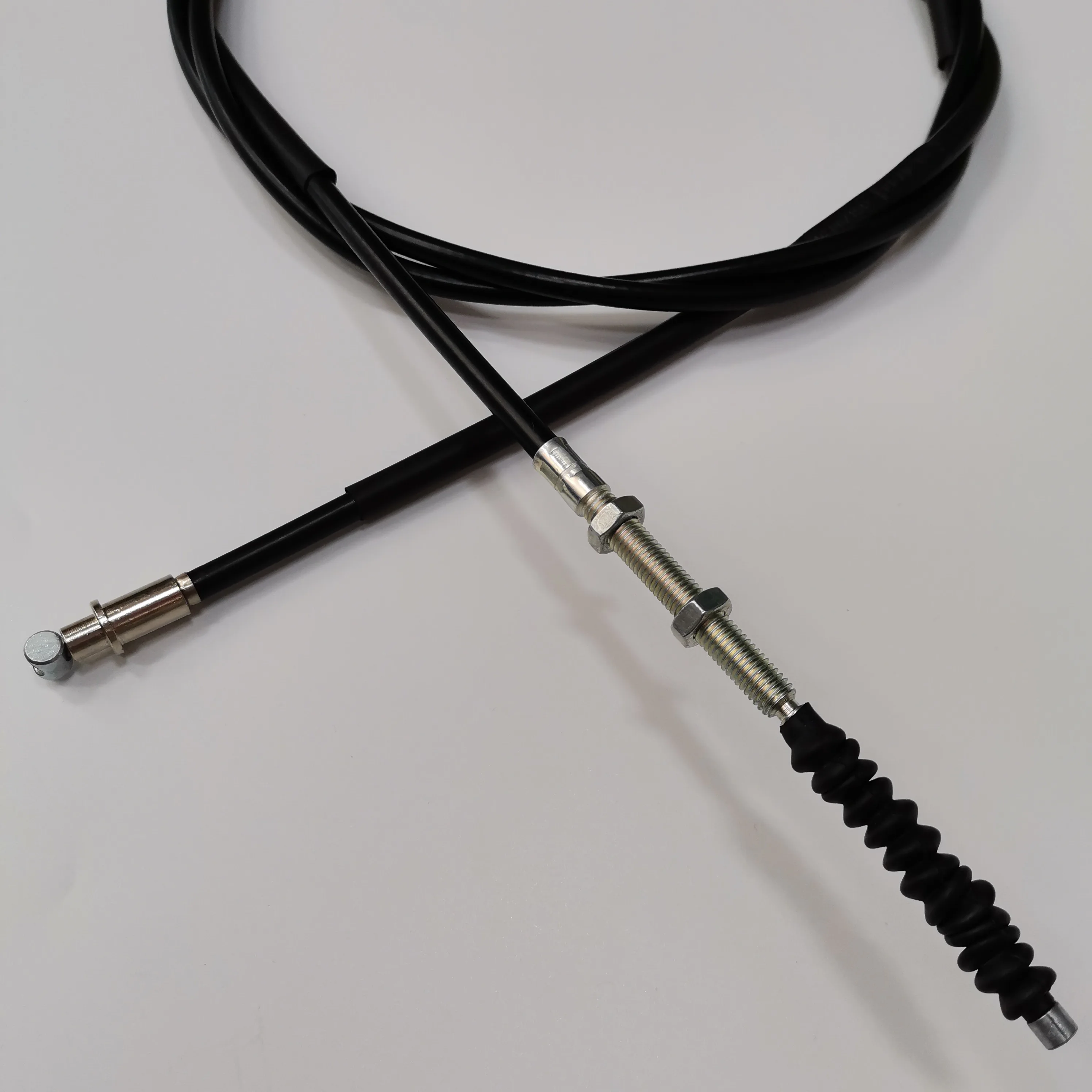 China supplier iso 2 wheeler spare parts universal tvs clutch cable price for TVS160 motorcycle