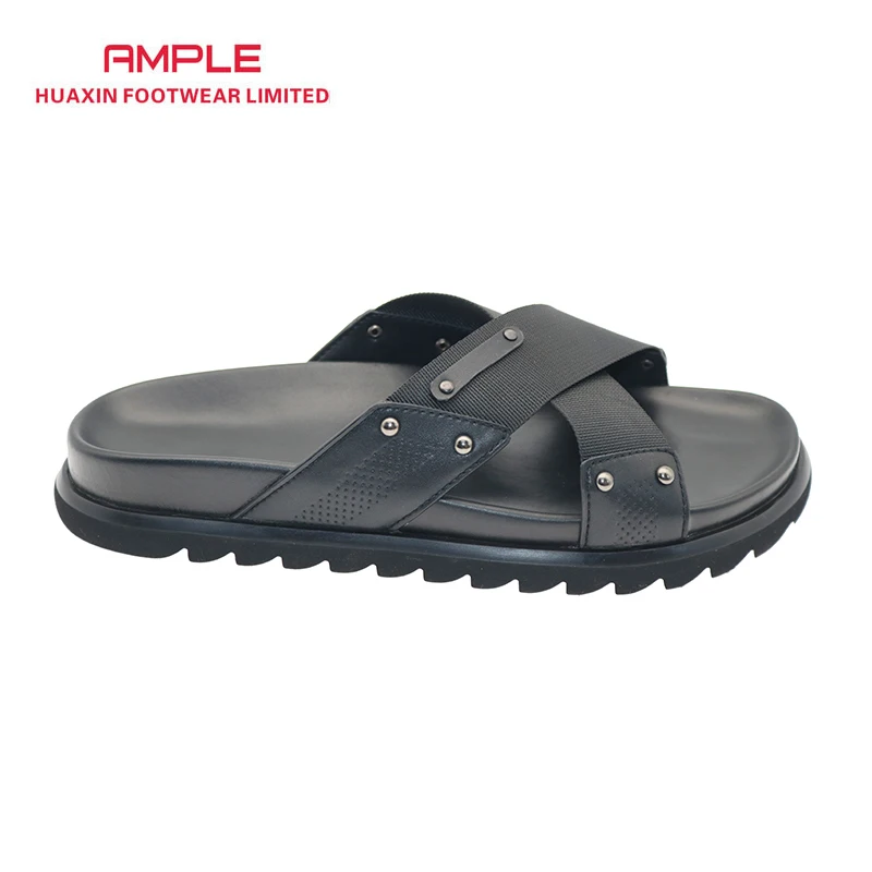 Men genuine leather sandals for summer comfortable men sandals