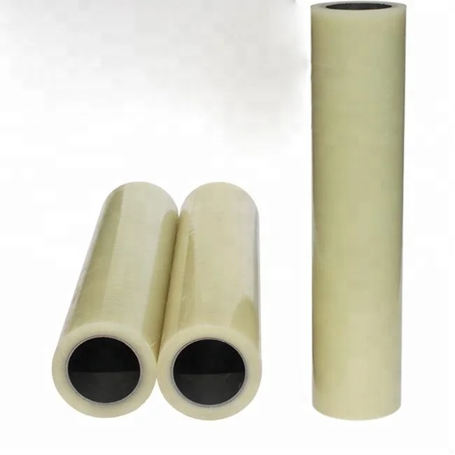 Easy to Apply and Clean Up Transparent Plastic Protective Film for PVC Glossy Laminated Film