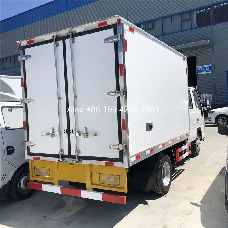 4x2 ISUZU Crew Cab Refrigerator Van for Sale