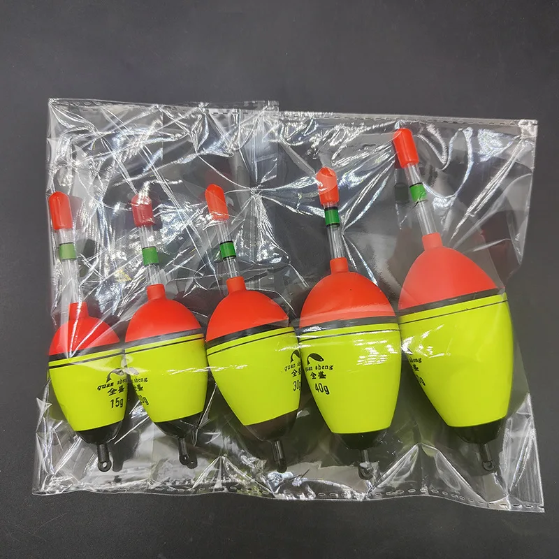 EVA foam sea float plug-in luminous stick rock sea fishing float long-distance casting float floating mark fishing accessories