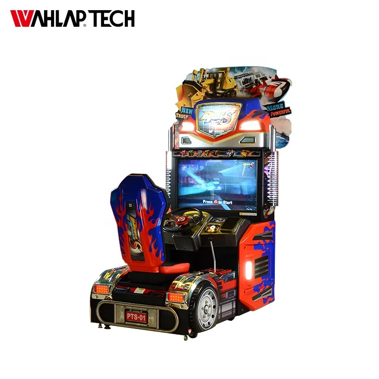 Coin operated car racing arcade game machine, driving car video games