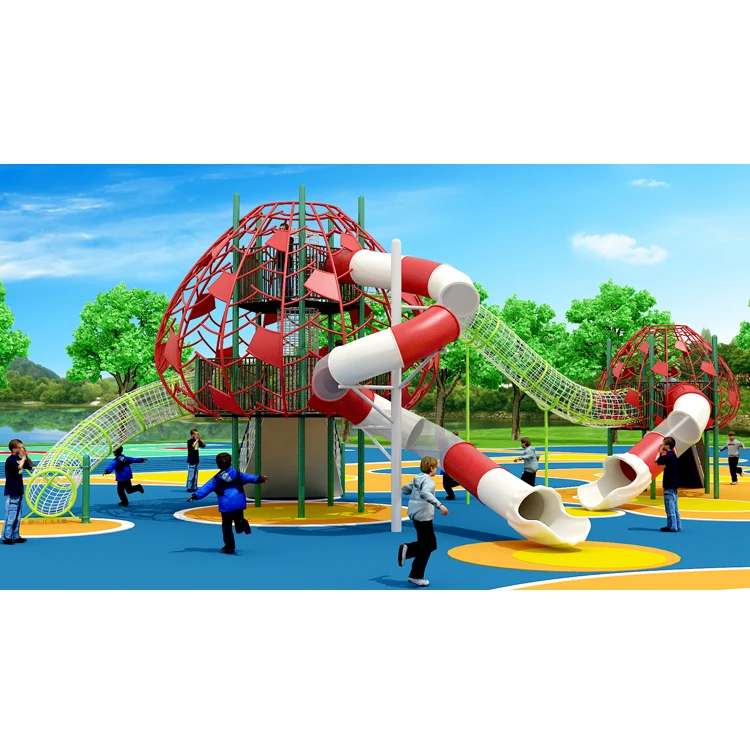 2021 HOT! Little baby safe playground climbing equipment frame with slide multi-function play