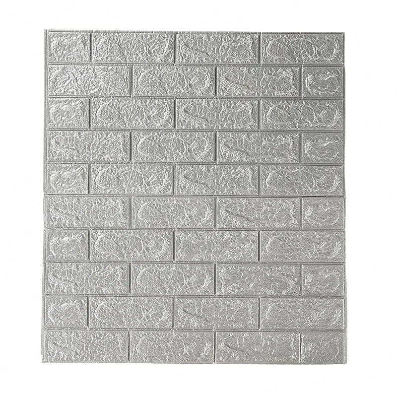 China Cheap Newest 70*77cm XPE Foam 3D Wallpaper DIY Wall Decor Brick Wall Stickers