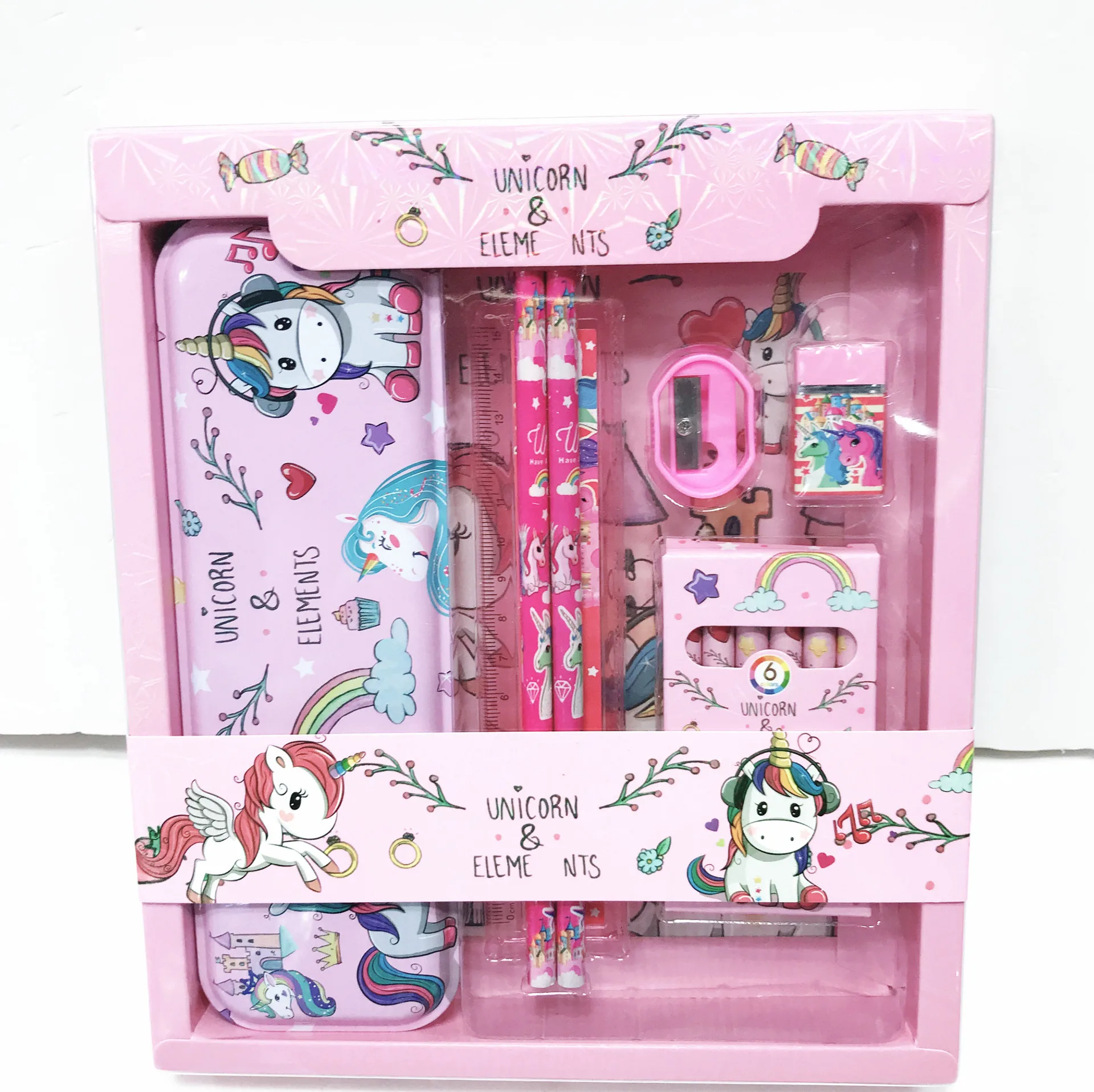 Wholesale Hot-Selling Stationery High-End Elementary School Prizes Children Gift   Stationery Set to be Goodie bag