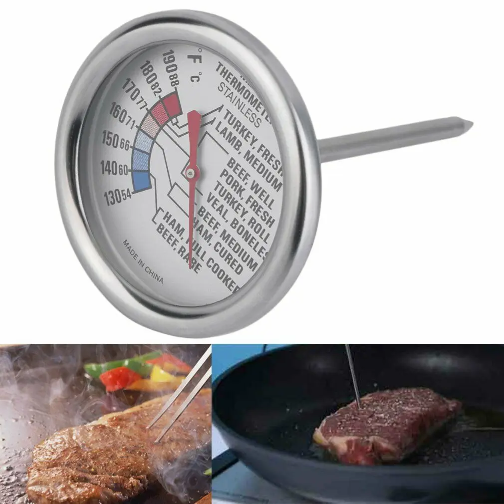 Dial instant read,  cooking food meat thermometer, Grill smoker kitchen thermometer for oven freezer & candy