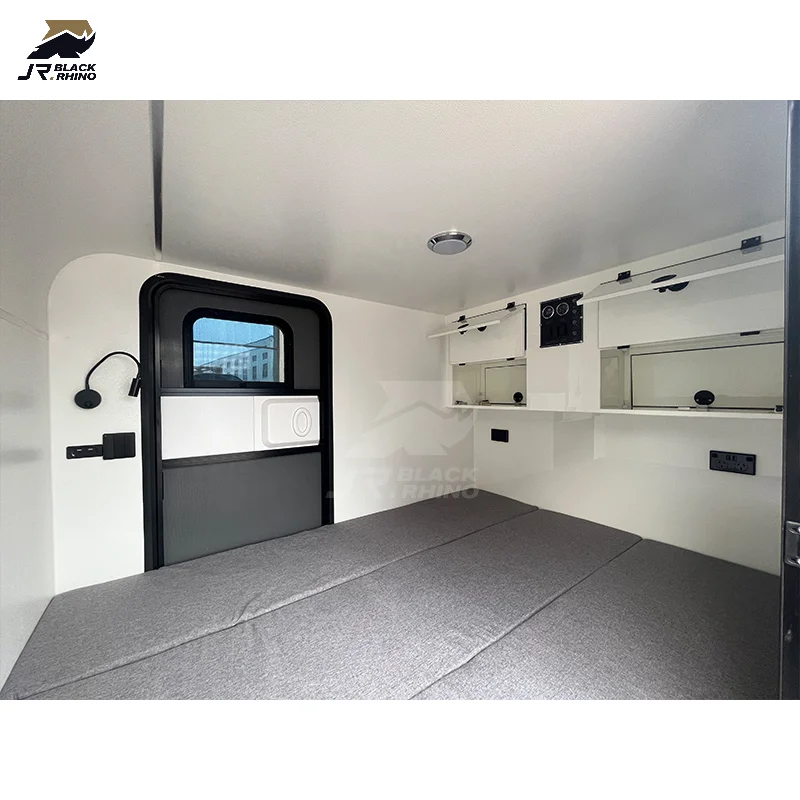 All Terrain 8 Pass Trailer Ride Opus Rv Camper House Bed Pull Out Caravan Two Rooms Camping Car European Standard