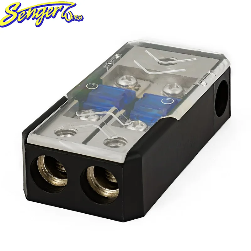 Manufacturers supply car audio safety bladder power fuse holder car fuses 1in2out 60A