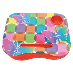 Beautiful laptop desk with cup holder and pen holder