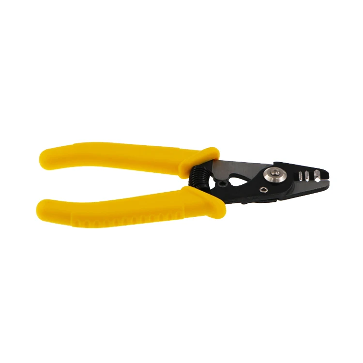 FCST221009 Tri-Hole Fiber Optic Stripper Optical Cable Stripping Tool For Bare Fiber & Patch Cord & Drop Cable