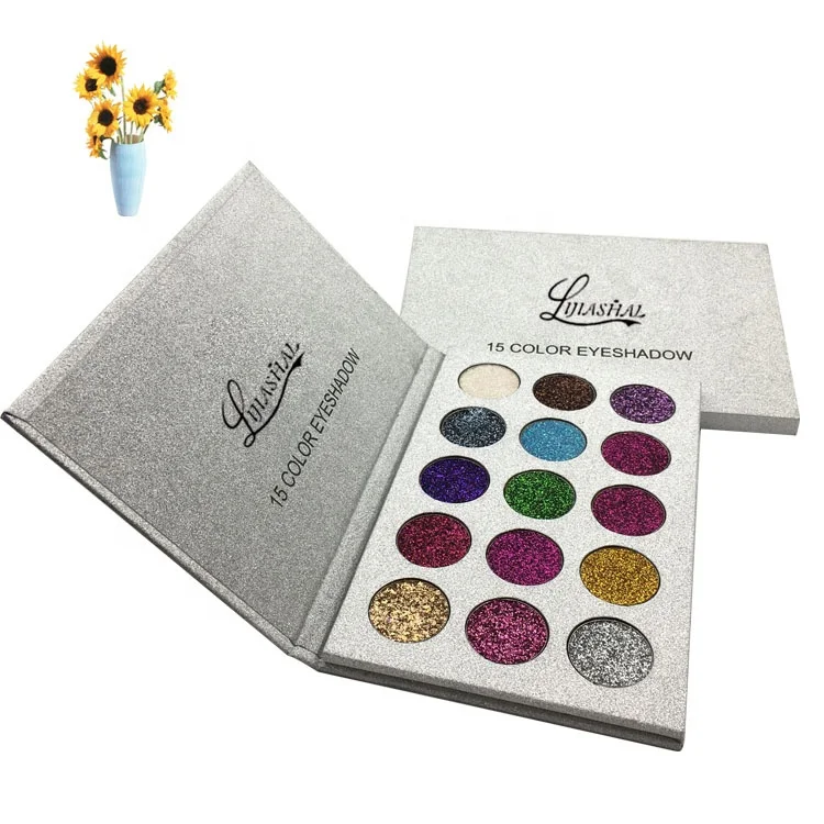 2024 Hot Sale 15 Colors Eyeshadow Palette Eyeshadow With Silver Palette