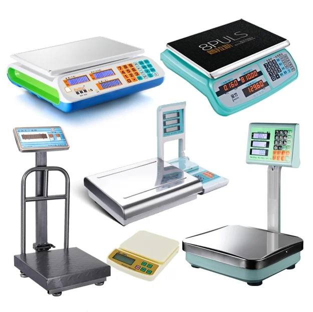 TCS-A 500kg Digital Balanza Plataforma 500kgs Platform Scale with 500kg Celdas