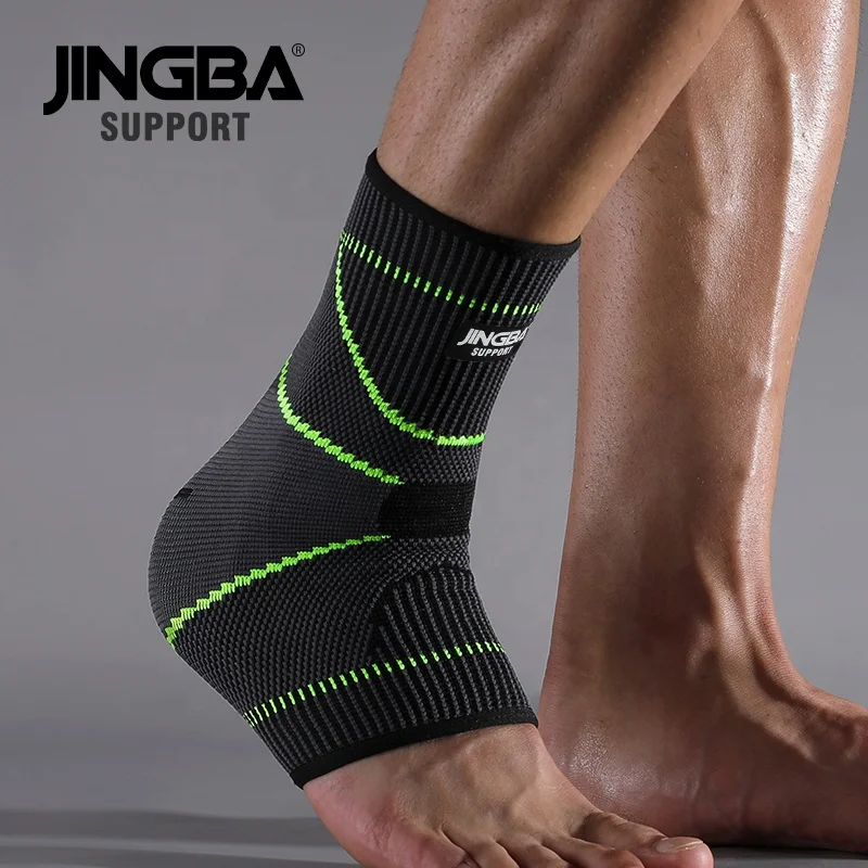 JINGBA Wholesale New Sport Ankle Brace for Joint Pain Relief Sprained Ankle Support Stabilizer for Hiking Jogging Weightlifting