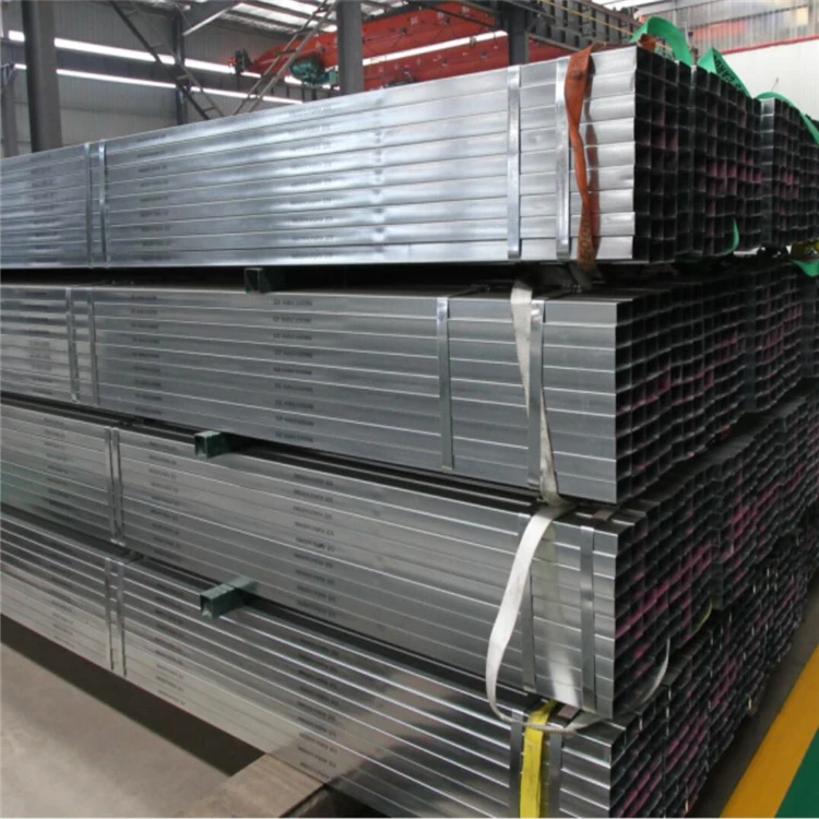 Q235 Q345 оптовая продажа 12x12 квадратная стальная труба 12 мм сварная 1 дюймовая железная оцинкованная
