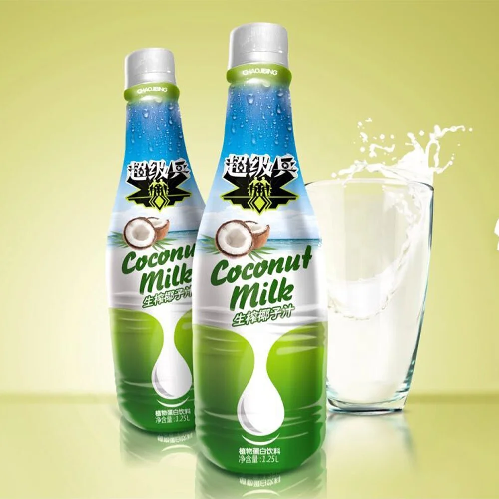 Manufacturers wholesale Healthy Drink 1L Bottle Lemon Flavor COCONUT MILK Coconut Water
