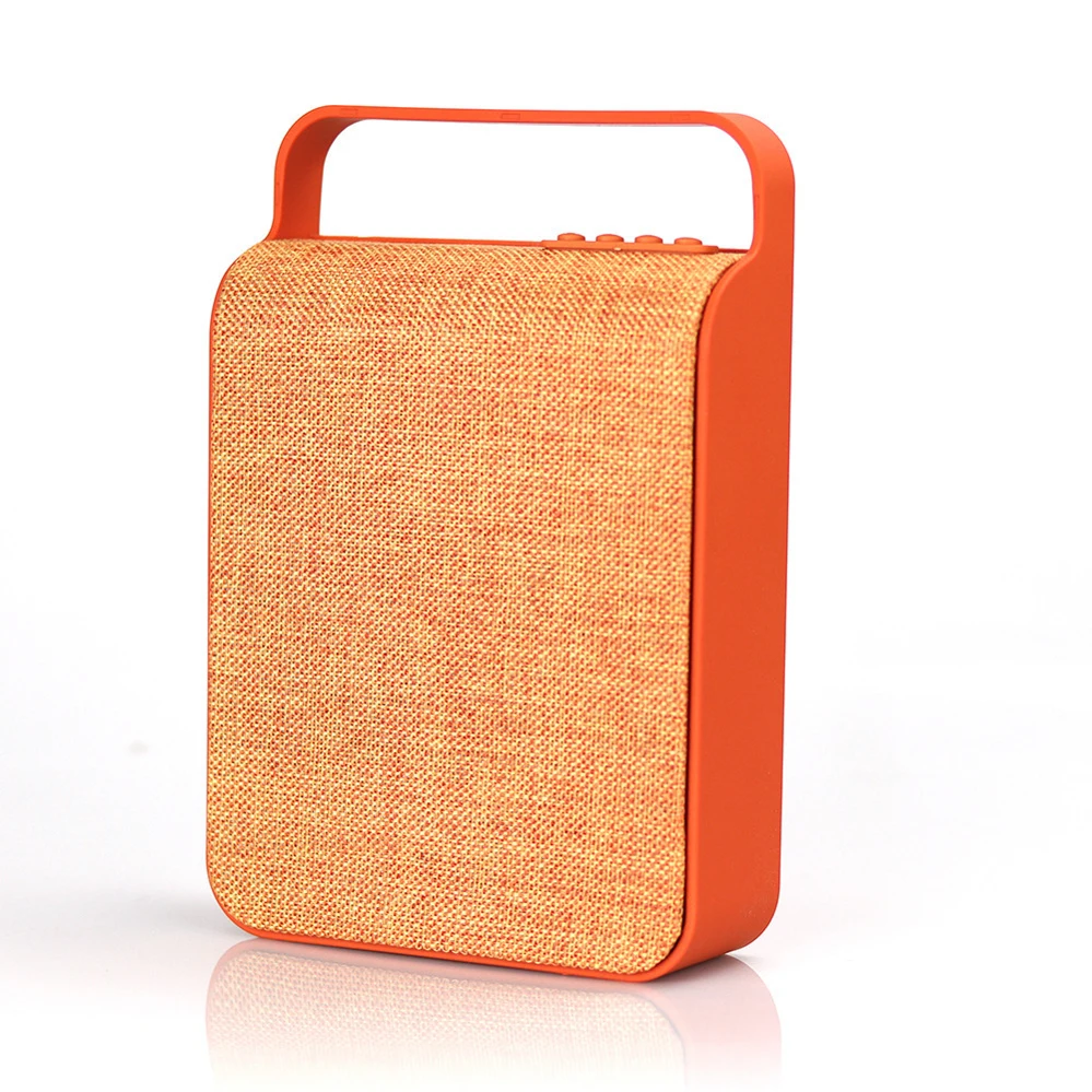 Hot Sell OEM Custom Printed Design High Quality 10W Speaker Wireless Outdoor Fabric Speaker