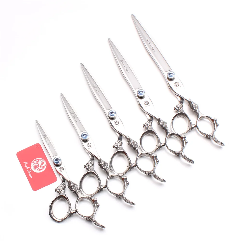 5.5/6.0/7.0/7.5/8.0inch 440c material professional scissor hair cutting Hairdressing scissors set for barber and home