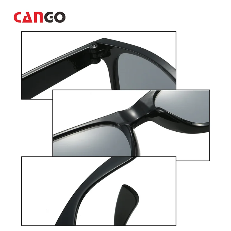 CANGO Personalized 2024 men Cheap wholesale custom sunglasses logo wedding party custom sunglasses custom outdoor sunglasses