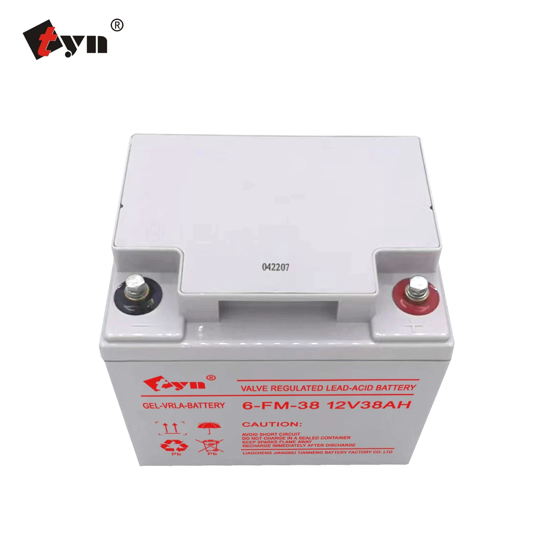 12v38ah VRLA Lead Acid Battery For Ups System With 3 Year Warranty Time 12V38Ah solar system
