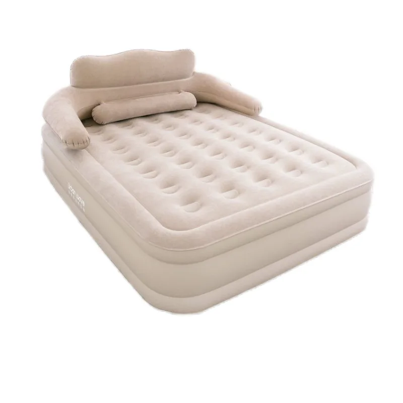 high-quality double Air Mattress with Built in Pump Wholesale Inflatable Mattress for Guest Inflatable Blow Up Air Bed