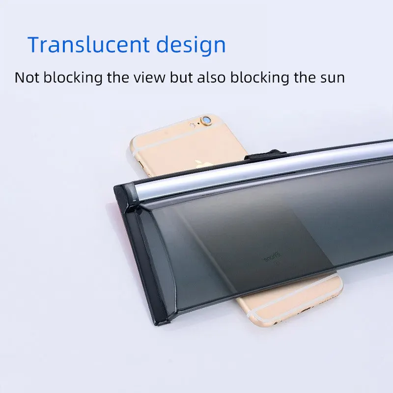 Acrylic Car Door Windows Sun Vent Visor Weather Shield Rain Guard Wind Deflector Window Vios For Toyota vios
