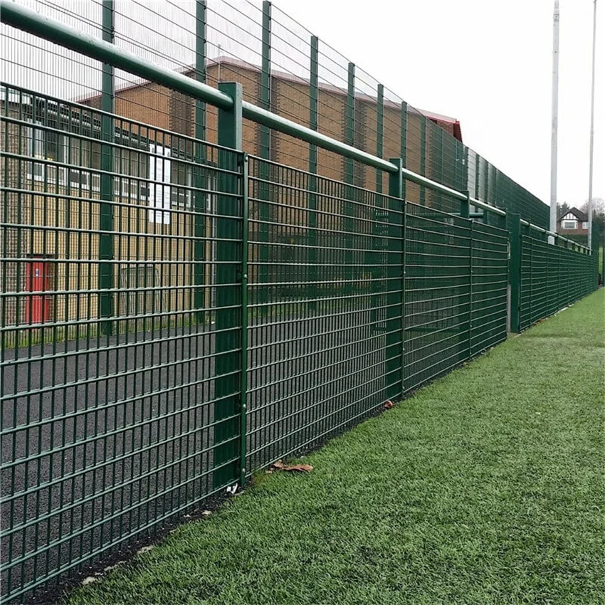 Best Selling 3D Models Curved 868 Anti-climb Security Diamond Double Decorative Chain Wire Mesh Welded Fence For Railway