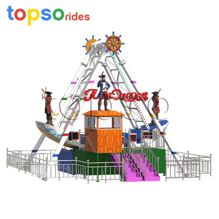 New Design Carnival Rides Kids Outdoor Pirate Ship With High Quality