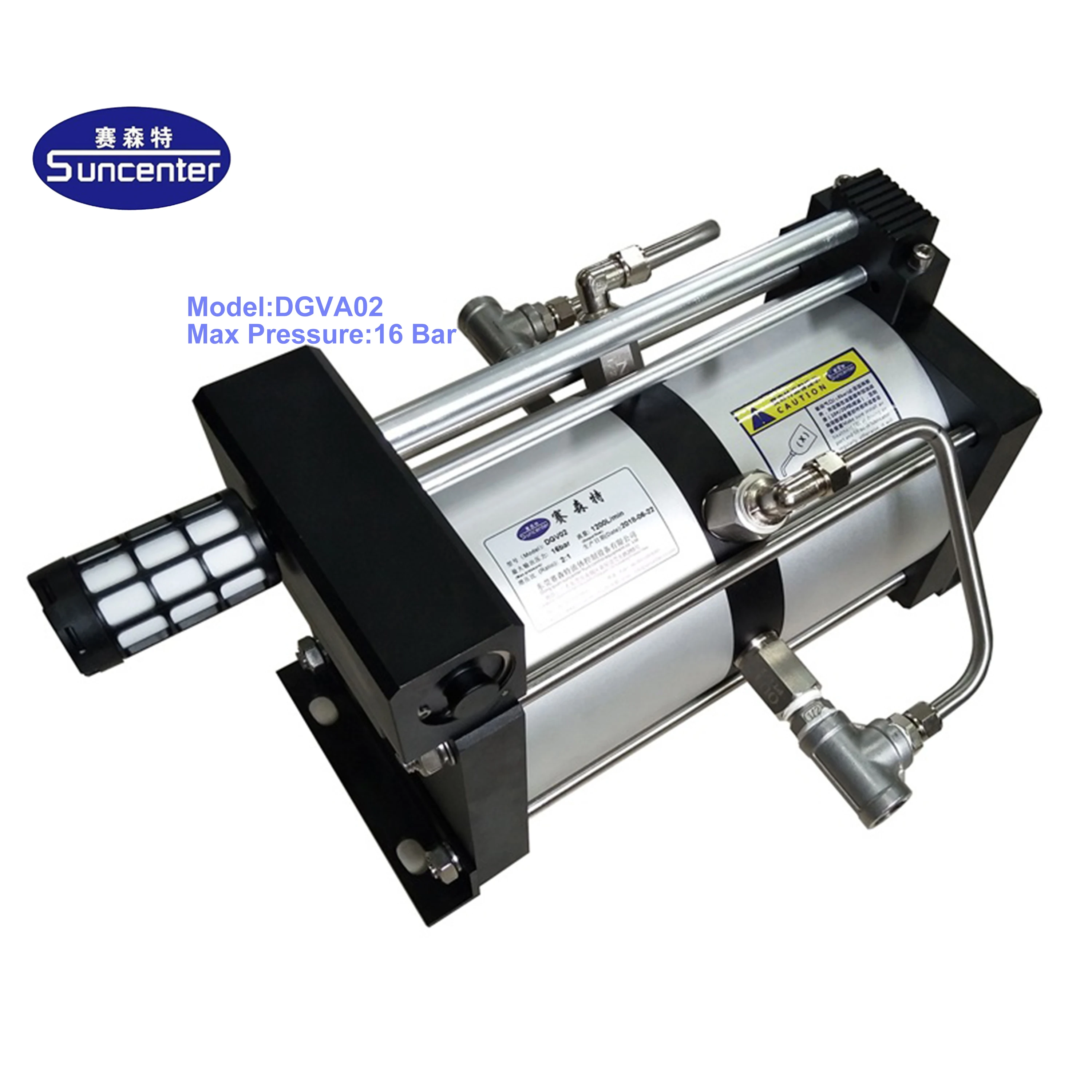Suncenter Pneumatic Air Booster Pump 16 bar DGVA02 model air amplifier