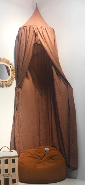 Kids Bed Canopy for Girls Boys Bedroom Decor, Hanging net for Reading Corner,  Play Tent House Castle