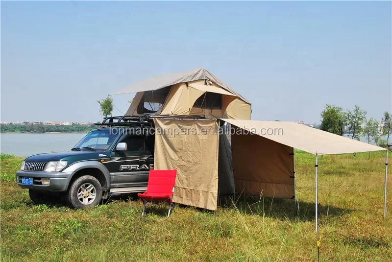 Outdoor Camping Customized Wind Breaks Wall for Car Side Awning