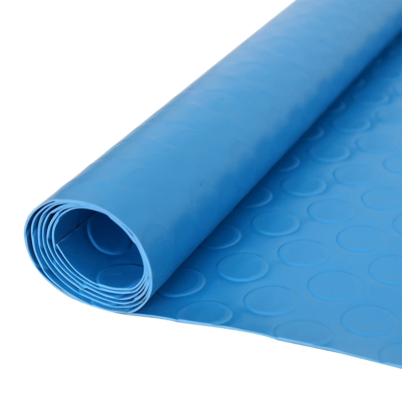 Stud Rubber Flooring Mats Anti Slip Round DOT Rubber Mat