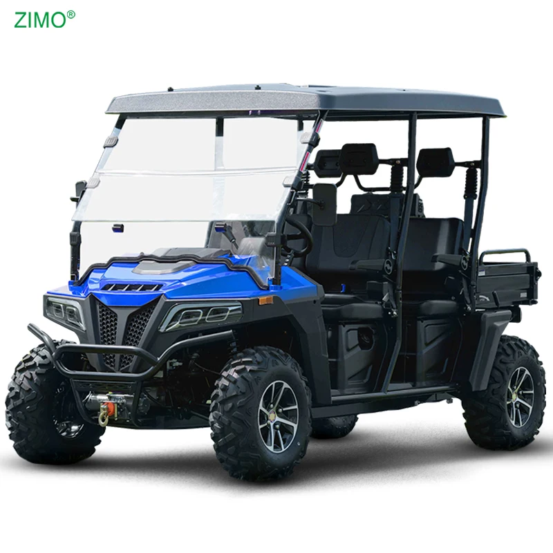 Powerful 10KW Off Road 4 Seater UTV Electric with Cargo