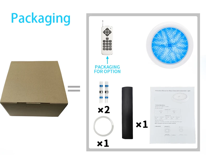 Refined CB CE SAA Resin Filled Pool Lights for Liner Vinyl Fiberglass Pool Underwater Light Led Underwater Swimming Pool Light