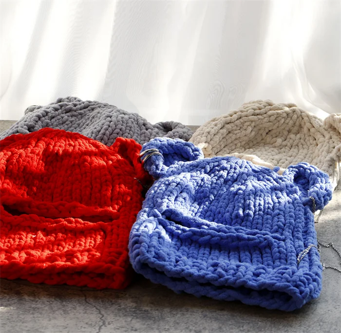 SZ815 Funny Hooded Beanie Mask Halloween Party Hat Masquerade Hat Scarf Halloween One Hole Balaclava with Bear Ear