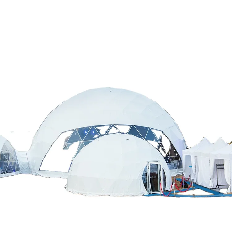 9 m Diameter  Big Geodesic Dome Kit Tents Camping Geo Dome Home Glamping Garden Glass PVC Igloo Dome House For Sale
