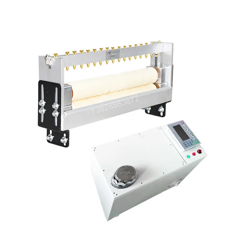 2-in-1 double-sided oiling feeder machine with automatic dripping oil brushing oiling machine stainless steel fuel tank