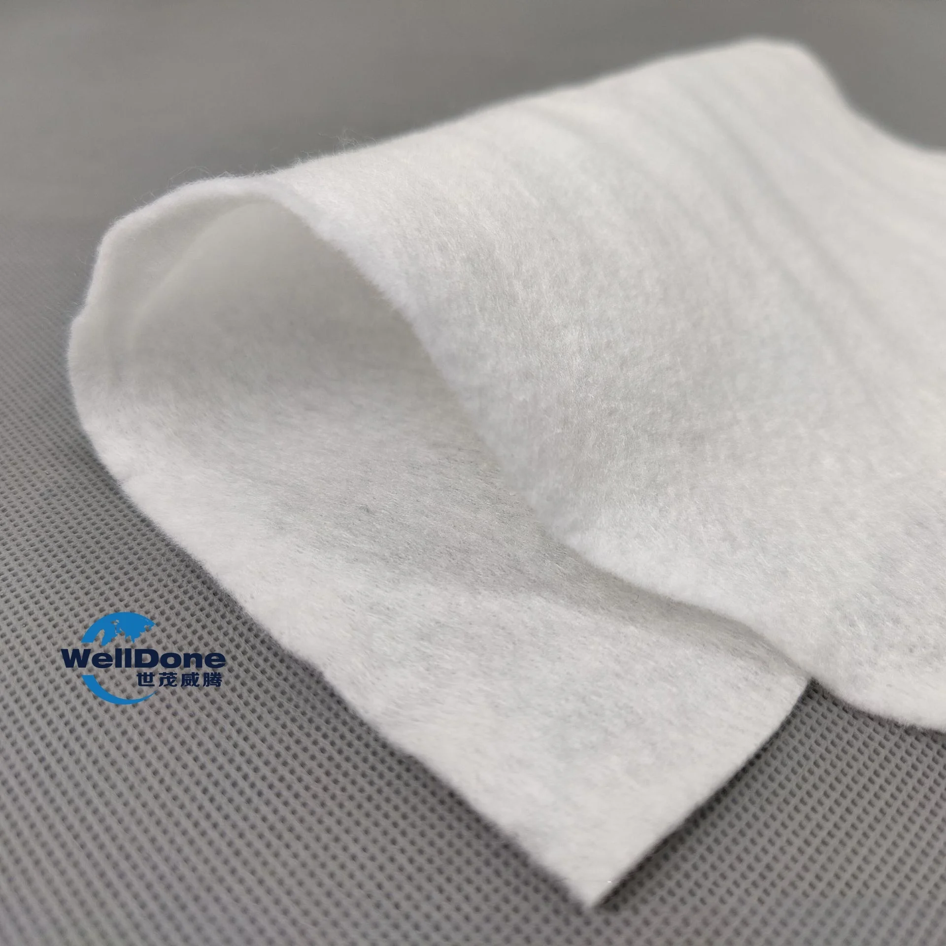 WELLDONE  Bamboo fiber degradable non-woven fabric water absorption rate is fast baby diaper sanitary napkin material