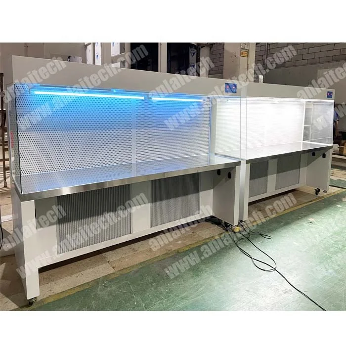 ISO 5 Plant Tissue Culture Laboratory Dust Free Clean Room Laminar Flow Hoods Horizontal Laminar Flow Cabinet Price