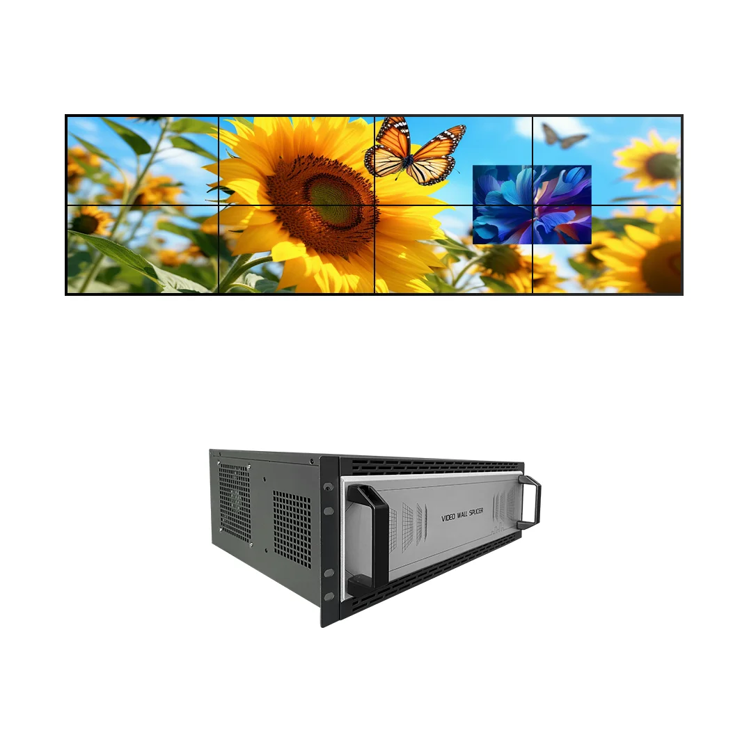 8 в из 4k30 hdm i видео настенный контроллер 2x4 Светодиодный видеопроцессор