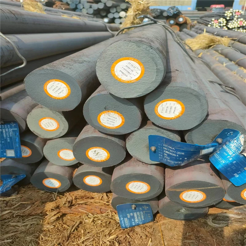 S355JR SKD11 CK45 CK50 1050 4140 Low Alloy High Strength carbon Steel bar SPFC590 Hot Rolled Manganese Steel Round Bar
