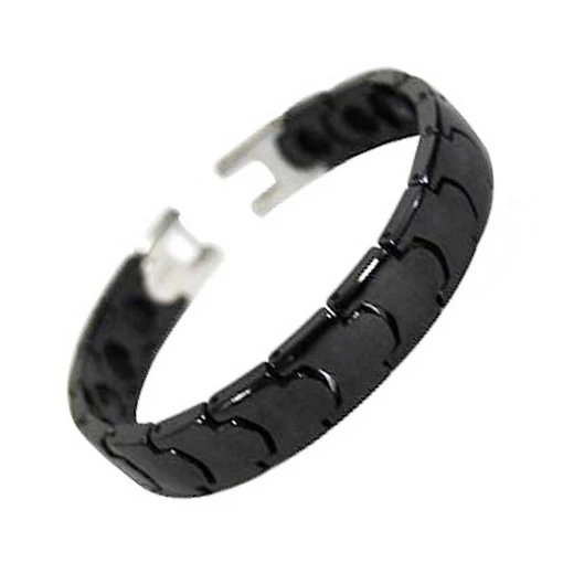 Ladies Crystal Ceramic Magnetic Germanium Bracelets