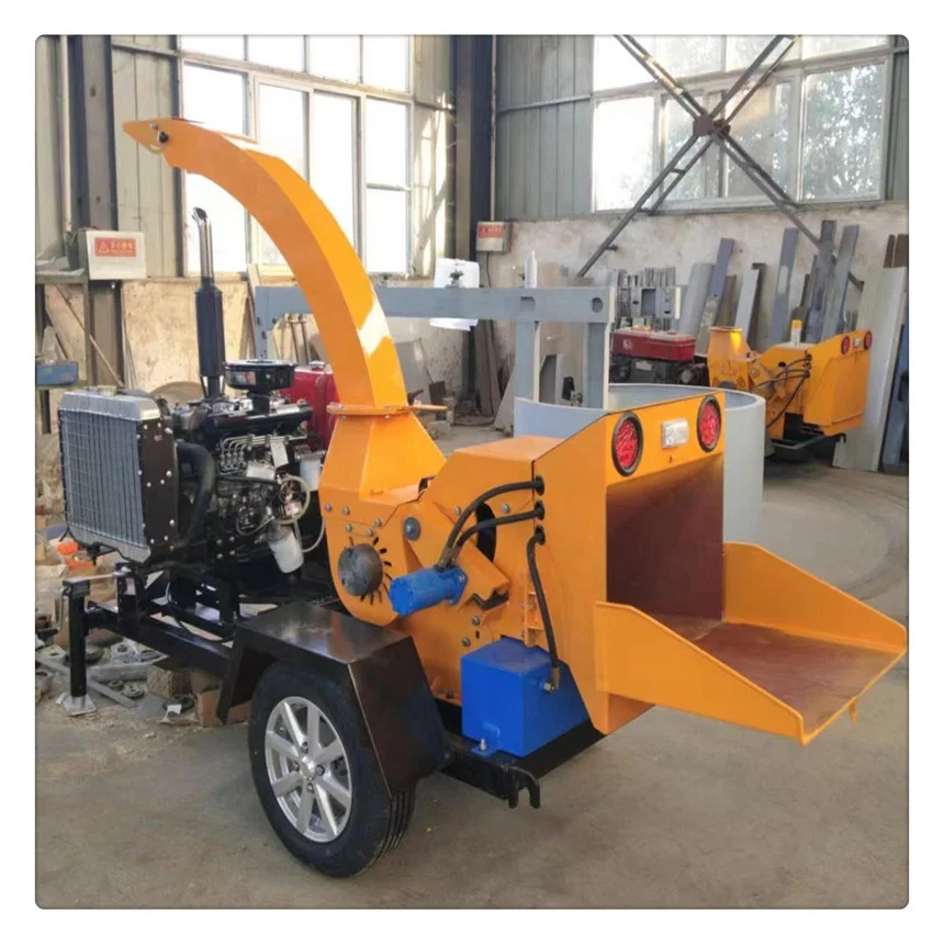 What else can a machine that crushes branches do?